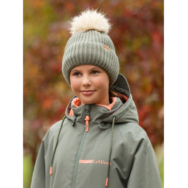 Gorro canelado LeMieux Clara Alecrim Verde