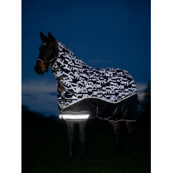 Manta exterior refletora LeMieux 200 g Arika Preto