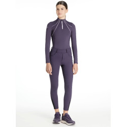 Legging de equitação Young Rider LeMieux Ella Zimbro Violeta Legging de equitação Young Rider LeMieux Ella Zimbro Violeta