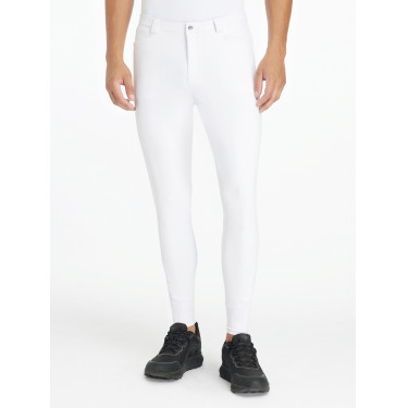 Calças de equitação LeMieux com fundo de silicone Sports para homem Branco Calças de equitação LeMieux com fundo de silicone Sports para homem Branco