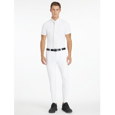 Calças de equitação LeMieux com fundo de silicone Sports para homem Branco Calças de equitação LeMieux com fundo de silicone Sports para homem Branco
