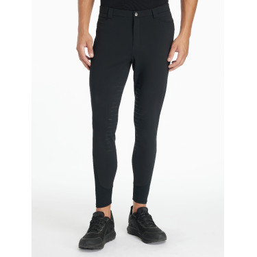 Calças de equitação LeMieux com fundo de silicone Sports para homem Amêndoa Castanho Calças de equitação LeMieux com fundo de silicone Sports para homem Amêndoa Castanho