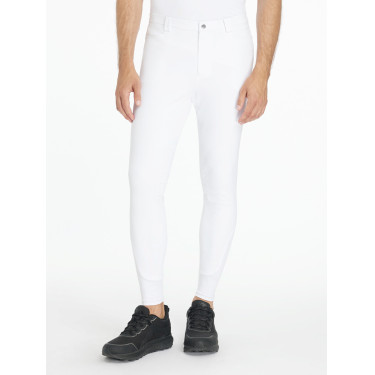 Calças de equitação LeMieux Sport para homem Branco