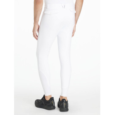 Calças de equitação LeMieux Sport para homem Branco