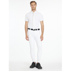 Calças de equitação LeMieux Sport para homem Branco