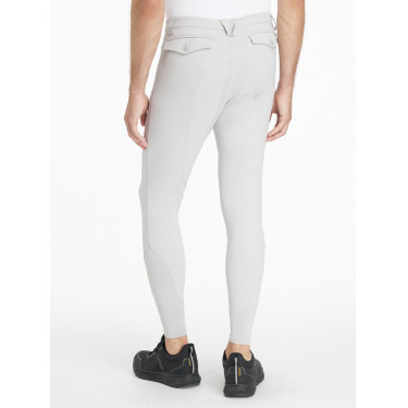 Calças de equitação LeMieux Sport para homem Cinza claro Cinzento