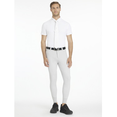 Calças de equitação LeMieux Sport para homem Cinza claro Cinzento