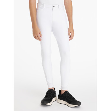 Calças de equitação Young Rider LeMieux Sport para rapaz Branco
