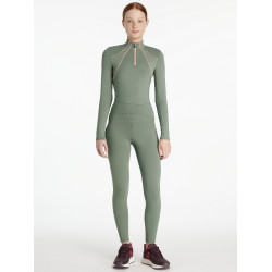 Sweatshirt de equitação pull-on escovado Young Rider LeMieux Nell Alecrim Verde