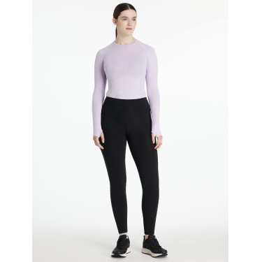 Camisola de equitação LeMieux escovada Natalie mulher Preto