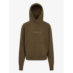 Sweat com capuz Young Rider LeMieux rapaz Alpino Castanho