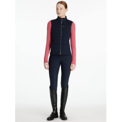 Colete de treino sem mangas Young Rider LeMieux Pammy Marinho Azul-marinho