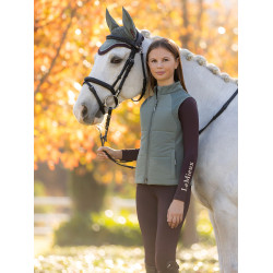 Colete de treino sem mangas Young Rider LeMieux Pammy Alecrim Verde Colete de treino sem mangas Young Rider LeMieux Pammy Alecrim Verde