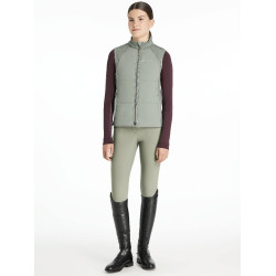 Colete de treino sem mangas Young Rider LeMieux Pammy Alecrim Verde Colete de treino sem mangas Young Rider LeMieux Pammy Alecrim Verde