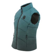 Colete acolchoado sem mangas Equithème Lina infantil Turquesa Azul Colete acolchoado sem mangas Equithème Lina infantil Turquesa Azul