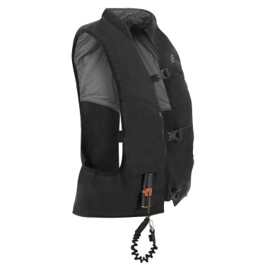 Colete airbag Equithème Air 2 Preto Colete airbag Equithème Air 2 Preto