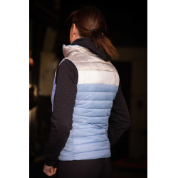 Casaco acolchoado Pénélope Camelia Azul ártico