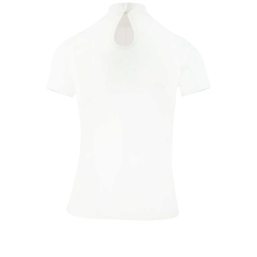 Polo Equithème London de mangas curtas Branco Polo Equithème London de mangas curtas Branco