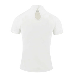 Polo Equithème London de mangas curtas Branco Polo Equithème London de mangas curtas Branco