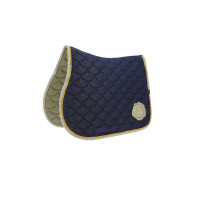 Almofada de sela Equithème Denim Azul-marinho Almofada de sela Equithème Denim Azul-marinho