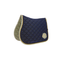 Almofada de sela Equithème Denim Azul-marinho Almofada de sela Equithème Denim Azul-marinho
