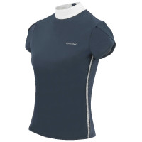 Polo Equithème Ocala de mangas curtas Azul-marinho Polo Equithème Ocala de mangas curtas Azul-marinho