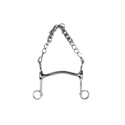 Mordedura de embocadura Metalab cano oco