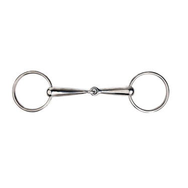 Mordedor 2 anéis Metalab cano maciço 16 mm Mordedor 2 anéis Metalab cano maciço 16 mm