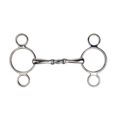 Freio ajustável Metalab 3 anéis duplo quebrado