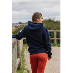 Calça Equithème Brigitte com fundo de silicone Laranja