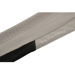 Calça Equithème Brigitte com fundo de silicone  Cinzento-acastanhado Castanho