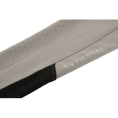 Calça Equithème Brigitte com fundo de silicone  Cinzento-acastanhado Castanho