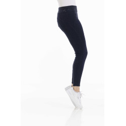 Calça Equithème Pamela com silicone Azul-marinho