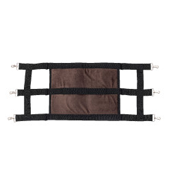 Fecho de box Equithème Soft Preto