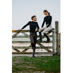 Camiseta Pro Series Canter de mangas compridas Preto Camiseta Pro Series Canter de mangas compridas Preto