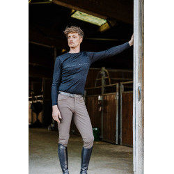 Camiseta Pro Series Canter de mangas compridas Preto Camiseta Pro Series Canter de mangas compridas Preto