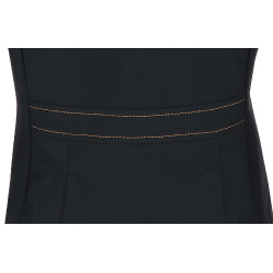 Casaco de competição Equithème Bale Preto Casaco de competição Equithème Bale Preto