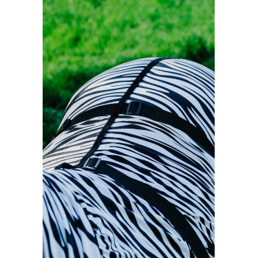 Camisa anti-eczema zebra Riding World Zebra preto / branco Motivos Camisa anti-eczema zebra Riding World Zebra preto / branco Motivos