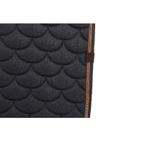 Almofada de sela Equithème Khadi Cinza escuro Cinzento