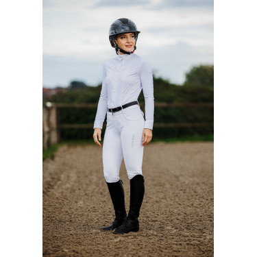 Calça Equithème Originals Beverly Branco Calça Equithème Originals Beverly Branco