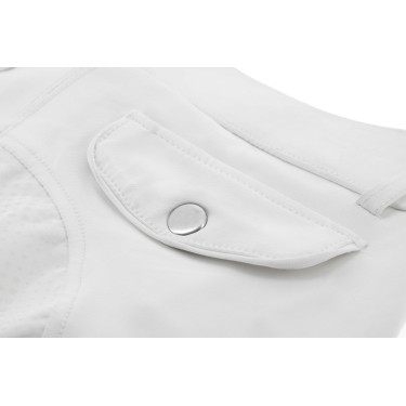 Calça Equithème Originals Beverly Branco Calça Equithème Originals Beverly Branco