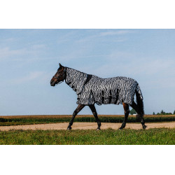 Camisa Riding World Belly Mesh Combo Preto / branco padrão zebra Motivos Camisa Riding World Belly Mesh Combo Preto / branco padrão zebra Motivos