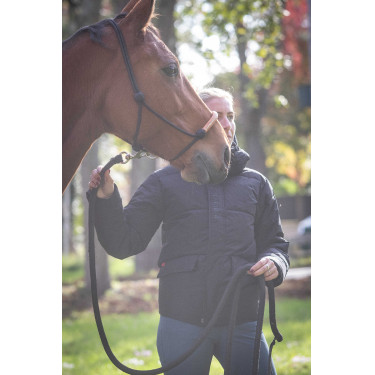 Casaco acolchoado Auteuil Paddock Sports Preto Casaco acolchoado Auteuil Paddock Sports Preto