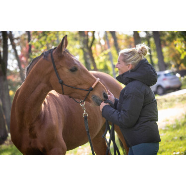 Casaco acolchoado Auteuil Paddock Sports Preto Casaco acolchoado Auteuil Paddock Sports Preto