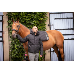 Casaco acolchoado Auteuil Paddock Sports Preto Casaco acolchoado Auteuil Paddock Sports Preto