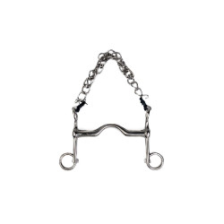 Freio de embocadura Metalab hastes curtas Freio de embocadura Metalab hastes curtas