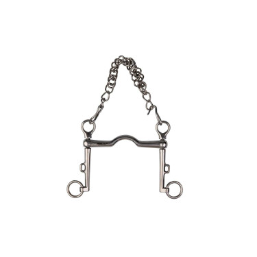 Mors de embocadura Metalab com passagem de língua