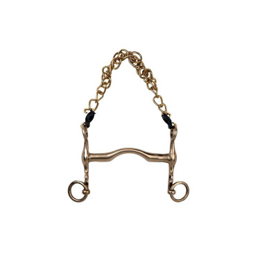 Freio de embocadura Metalab cyprium hastes curtas