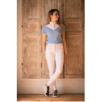 Calça Pénélope Rocky Bege Calça Pénélope Rocky Bege