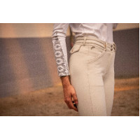 Calça Pénélope Point Sellier Branco